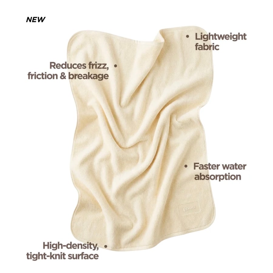 gisou HONEY GLOSS MICROFIBER HAIR TOWEL