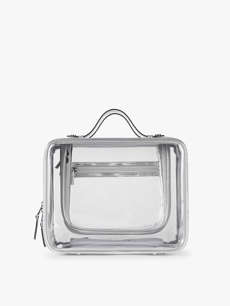 Large Clear Cosmetics Case calpak travel الحجم  لارج