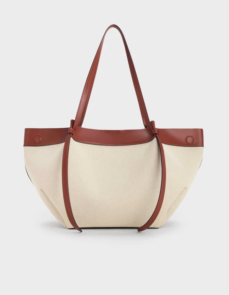 شنطة تشارلز اند كيث كالا اكس لارج متوفر الوان متعدده charles keith XL Calla Tote Bag