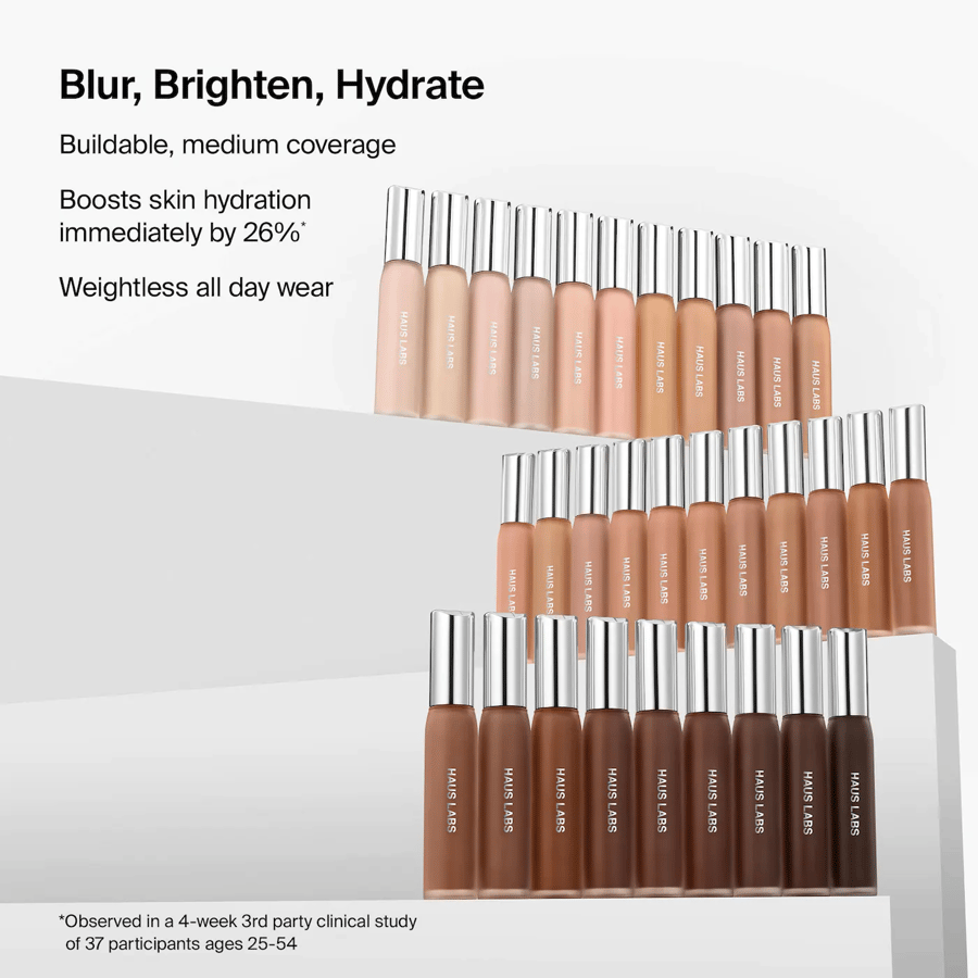 HAUS LABS BY LADY GAGA  Triclone Skin Tech Hydrating + De-puffing Concealer with Fermented Arnica