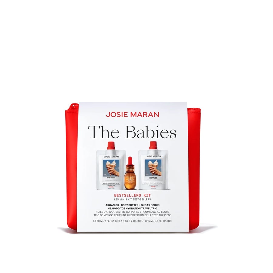josie maran The Babies Bestsellers Kit مجموعة الجسم