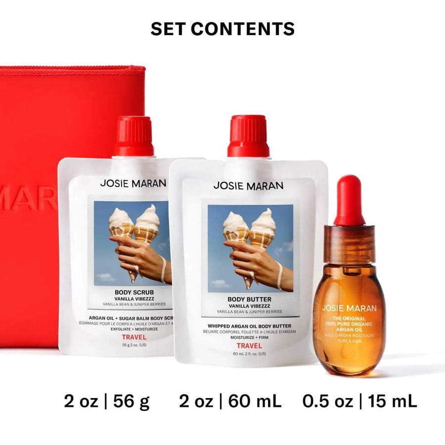 josie maran The Babies Bestsellers Kit مجموعة الجسم