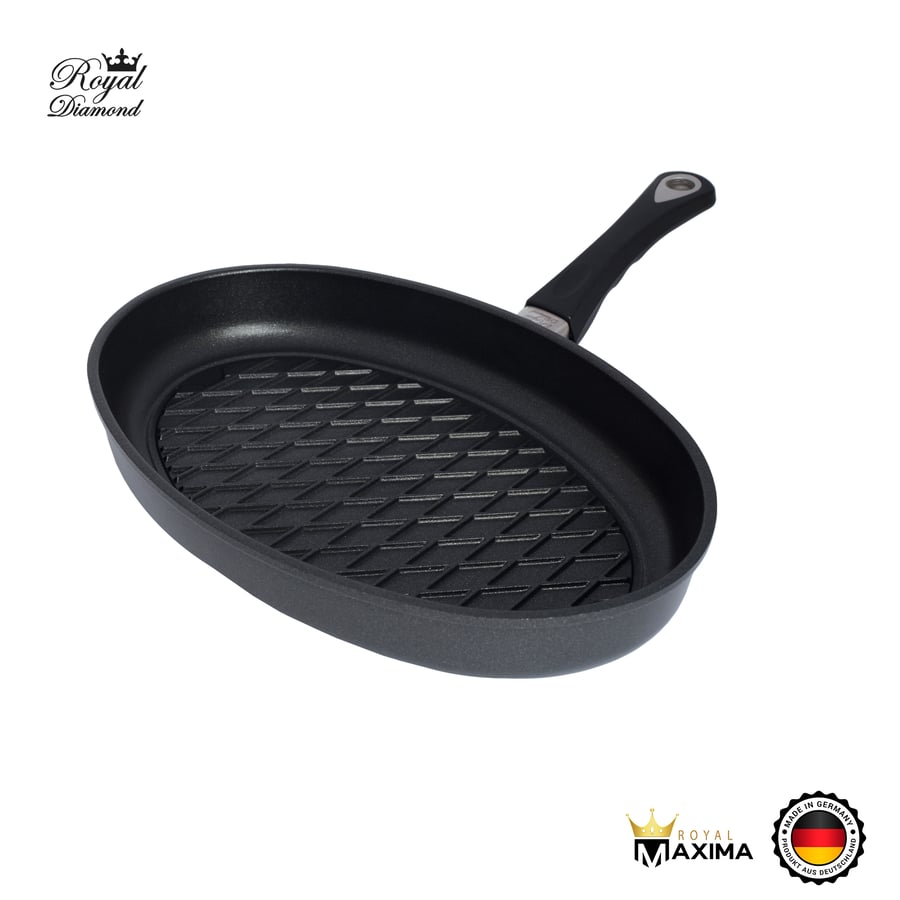 Oval grilling pan 5×24×53