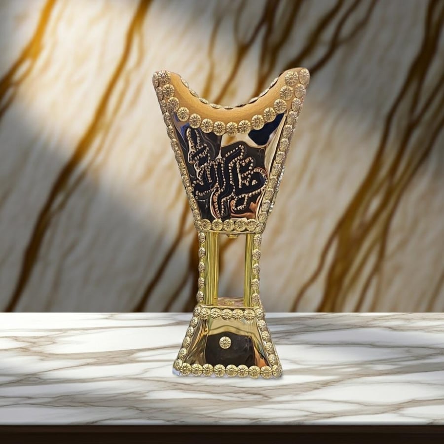 مبخرة ذهبية  - النهدي للعود