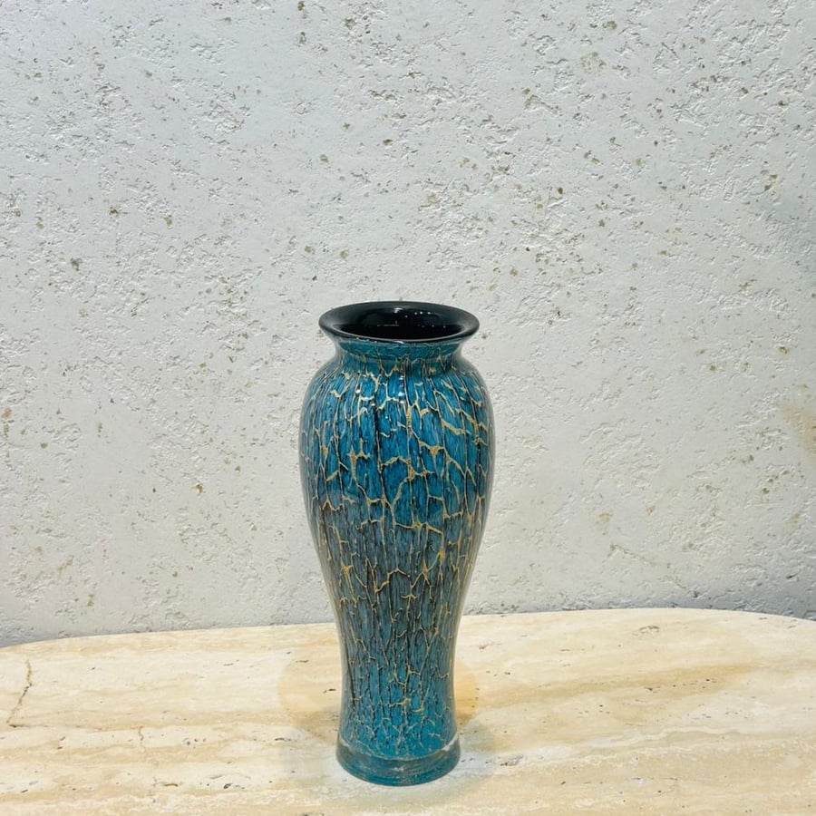 مزهرية رفيعة تصميم انيق ومميز من أوزو 39×12×12سم
