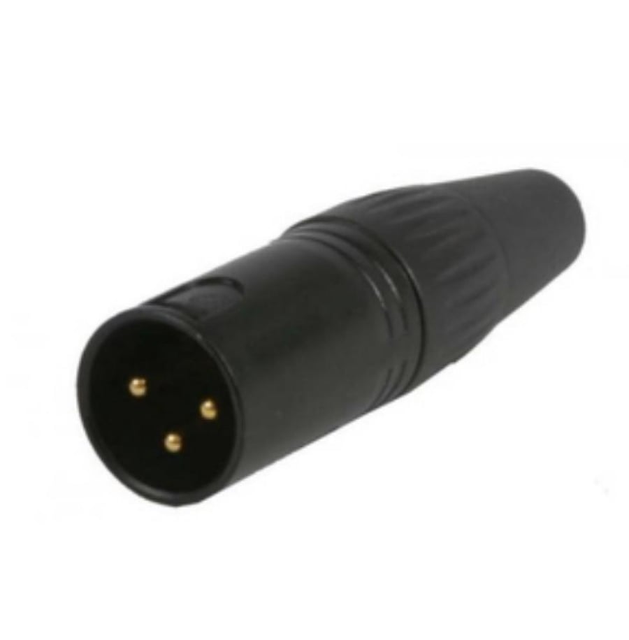 XLR MALE black jack جك اكس ال ار ذكر لون اسود
