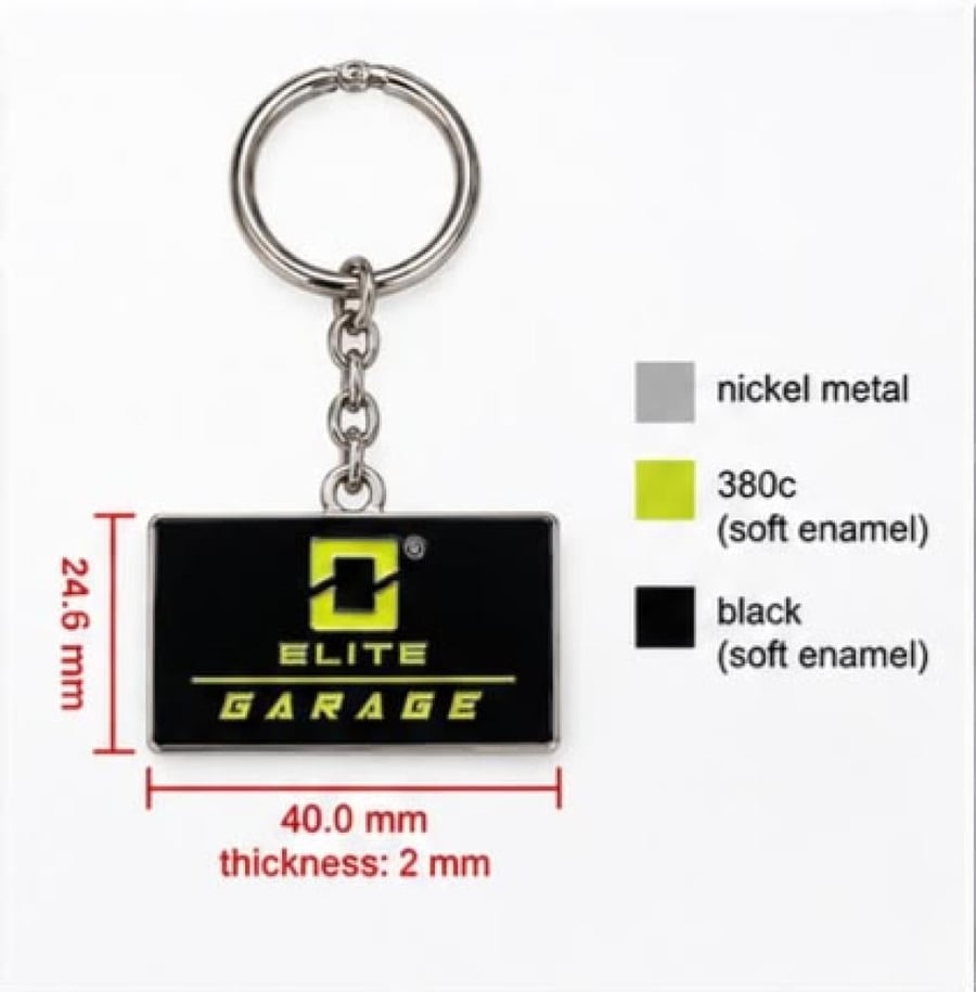 ميدالية مفاتيح Elite Garage