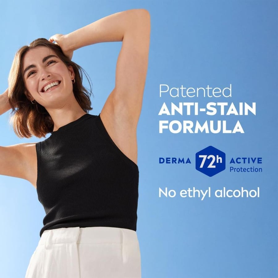 نيفيا مزيل عرق بخاخ بلاك اند وايت انفيزبل سيلكي سموث - 150 مل NIVEA