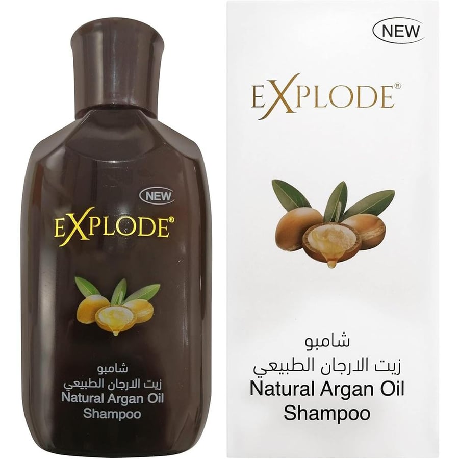 شامبو زيت الارغان الطبيعي من اكسبلود، 250 مل