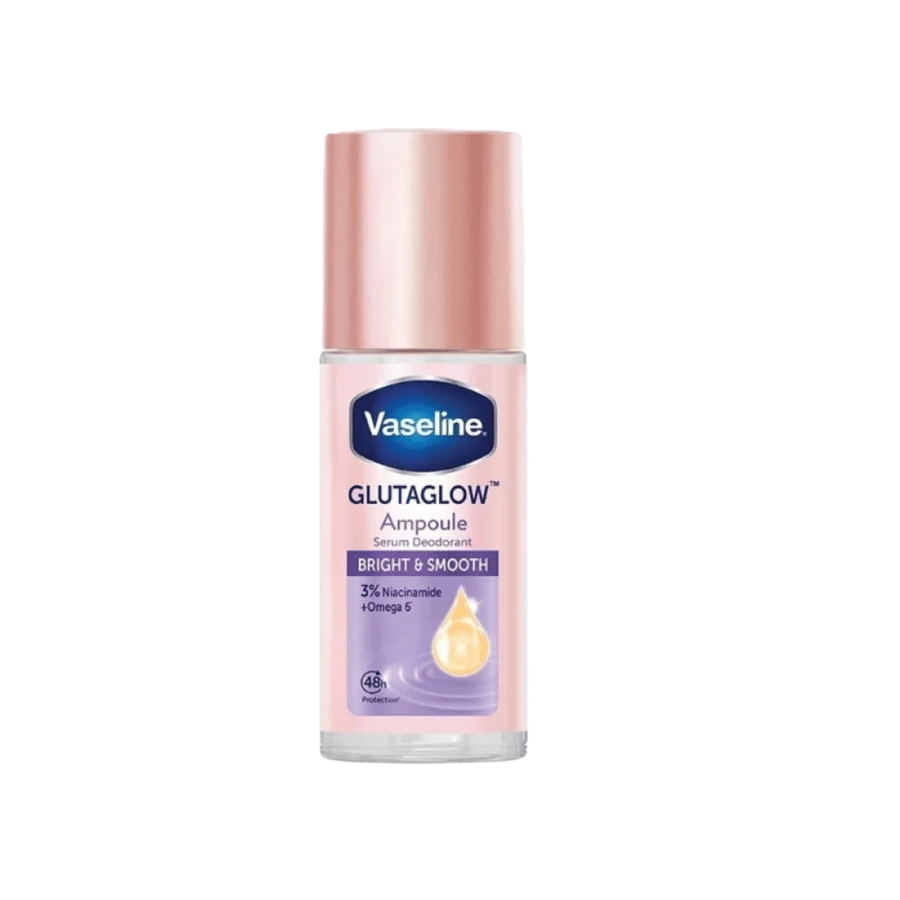 فازلين مزيل عرق رول اون جلوتا جلو برايت اند سموث - 45 مل vaseline