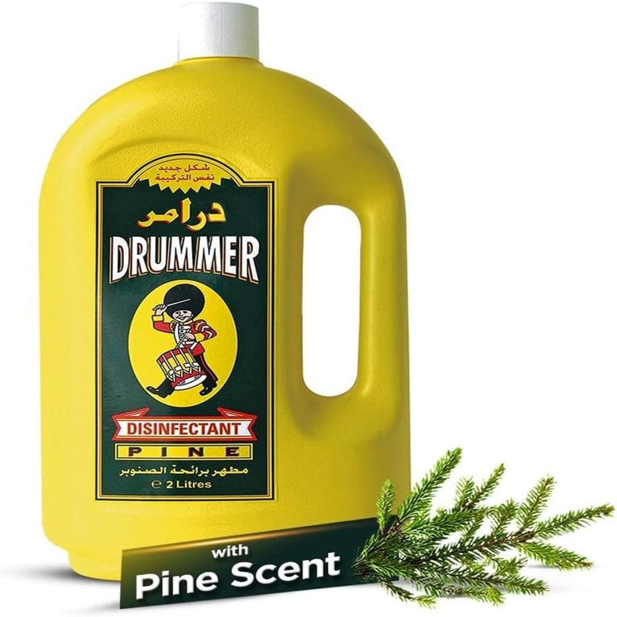 Drummer disinfectant with pine scent, 2 liters