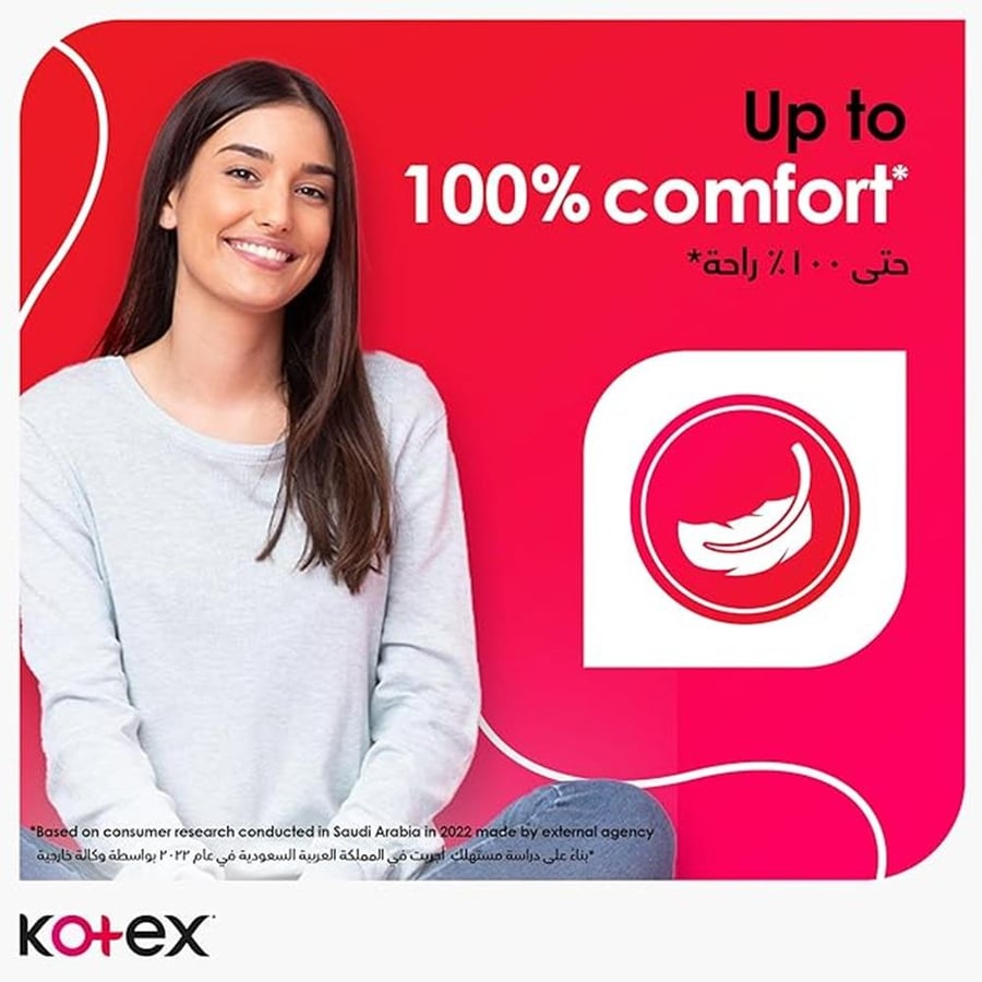 Maxi Super sanitary pack from Kotex 50 pads