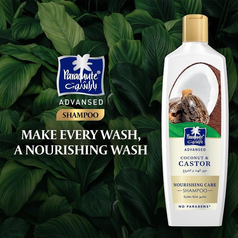 Barra Shot Shampoo Coconut and Castor 340 ml Nourishing Care