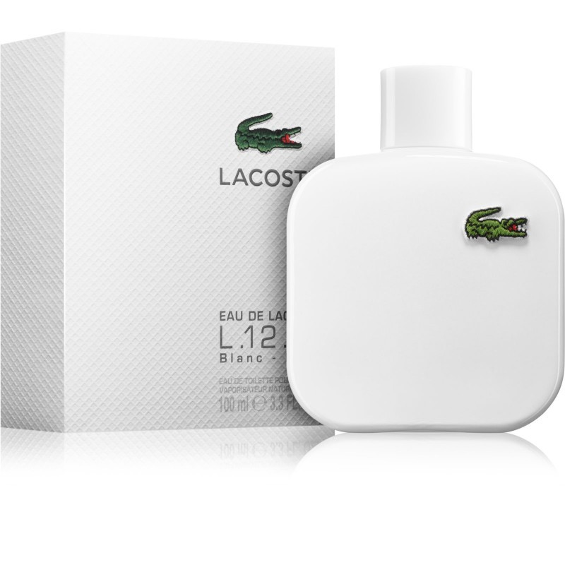 عطر لاكوست بلانك بيور الابيض اودي تواليت رجالي 100ملي
