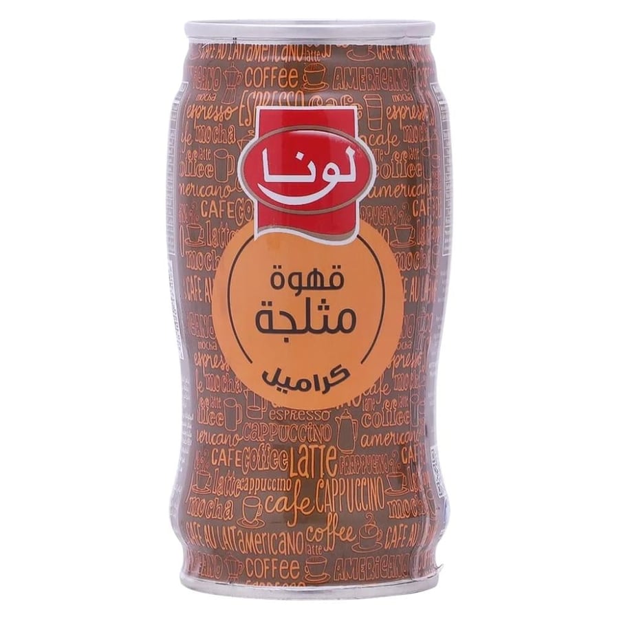 قهوة مثلجة كراميل لونا