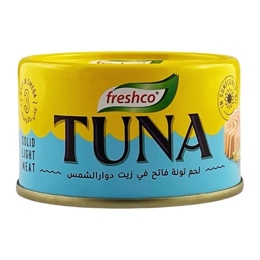 تونا فرشكو مع زيت دوار الشمس