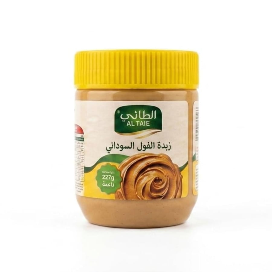 الطائي زبدة الفول السوداني ناعمة 227 جرام