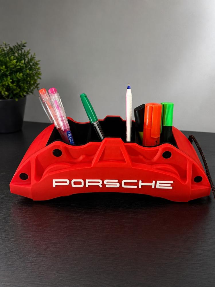 Porsche Brake Caliper Pen Holder
