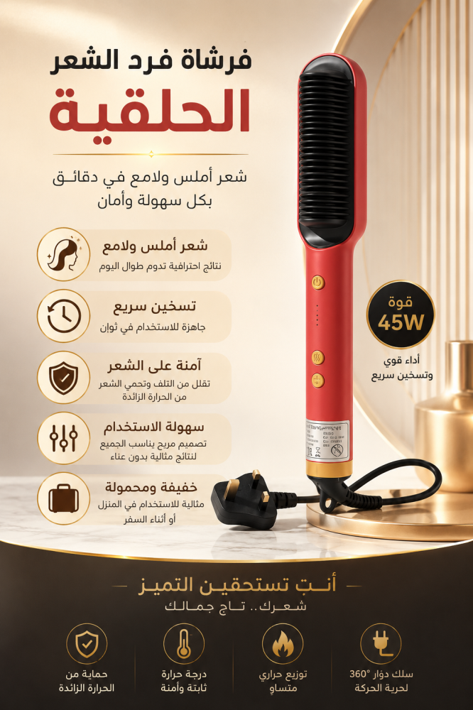 فرشاة فرد الشعر