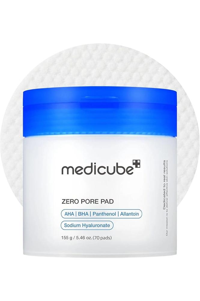 Medicube أصليه 100% ميديكيوب زيرو بور وسادات لتنظيف وتضييق المسام 70 مسحة
