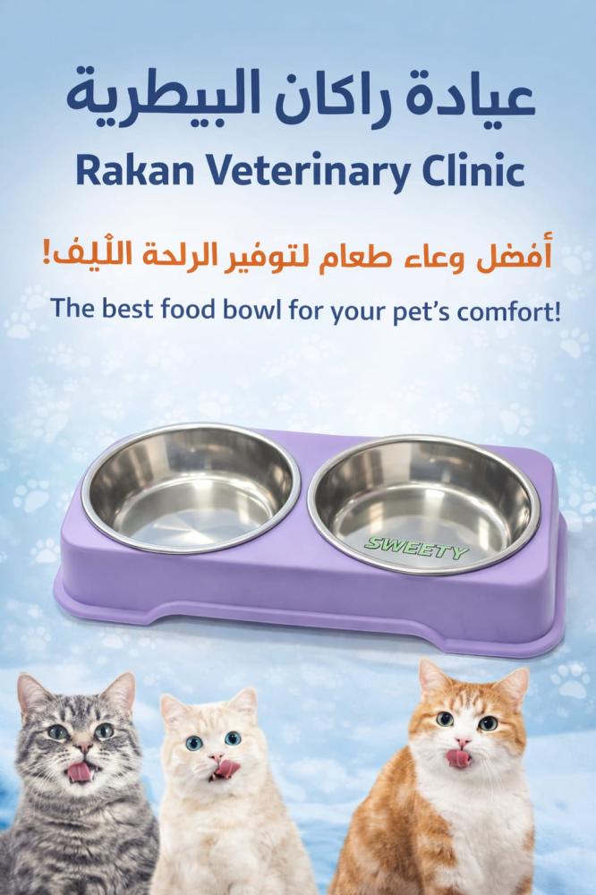 صحن استلس مزدوج