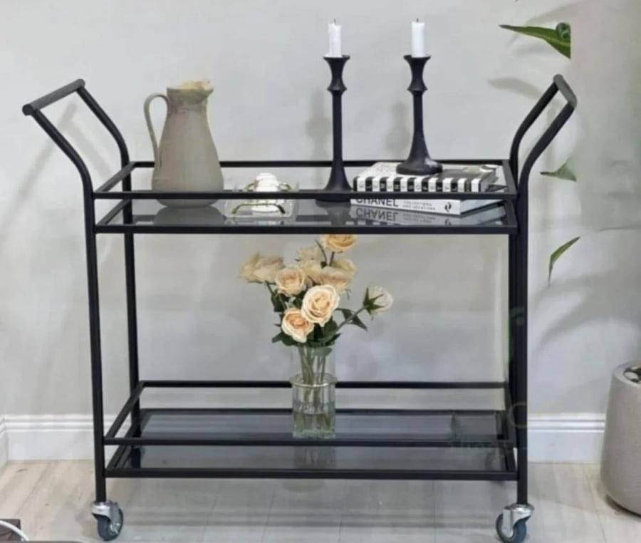 Serving cart