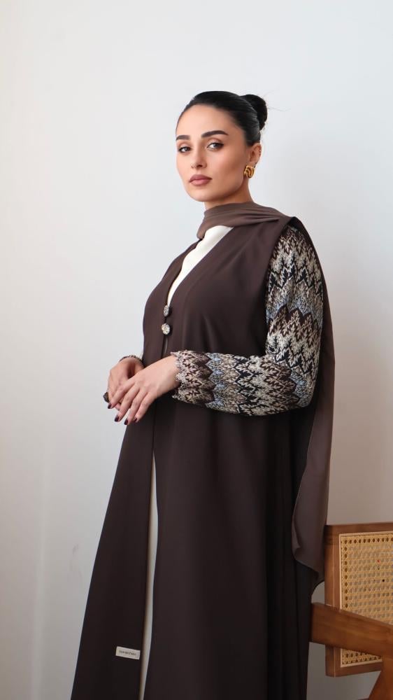Woven Abaya