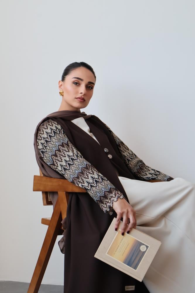 Woven Abaya