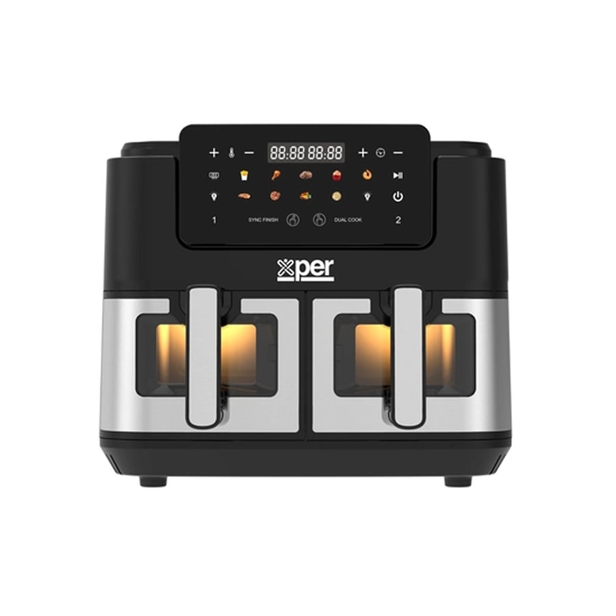 قلاية هوائية ديجيتال اكسبير بدرجين-سعة 10 لتر-نطاق ستور لبيع الاجهزة
