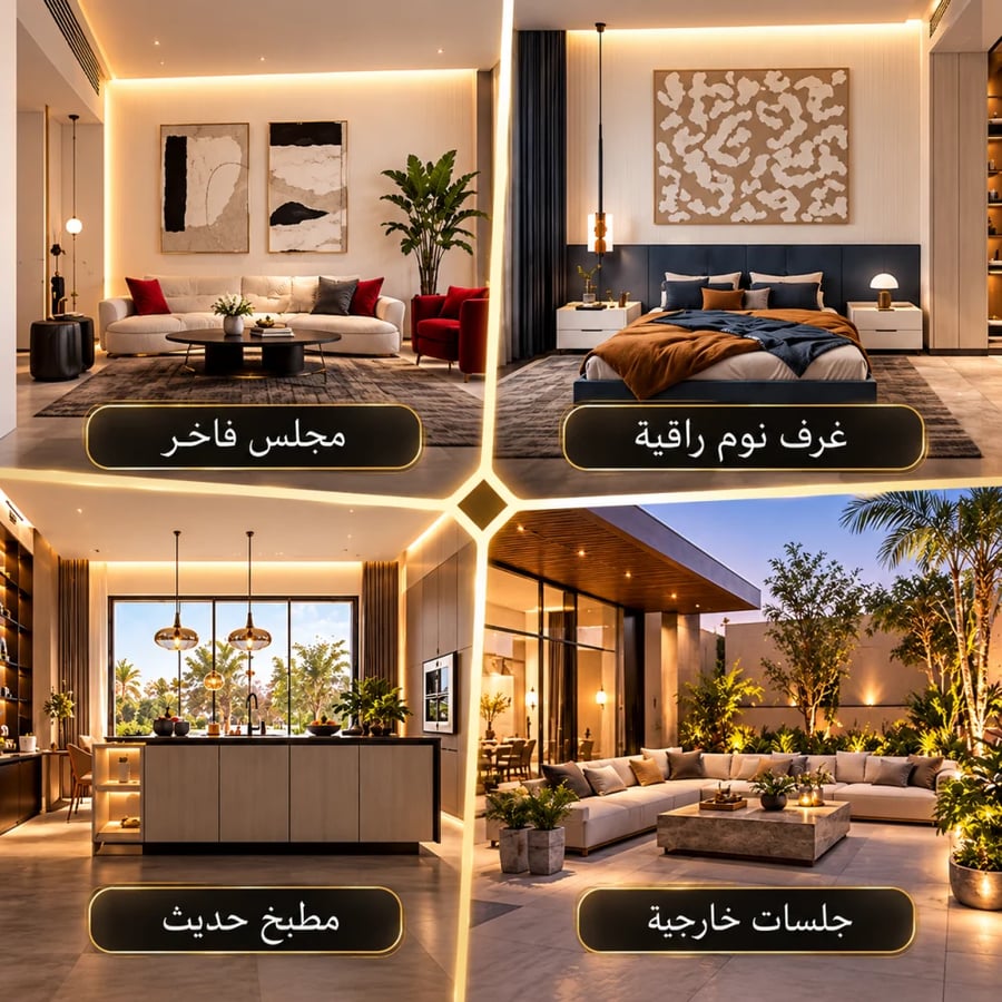 فلل وادوار فاخرة الدرعية