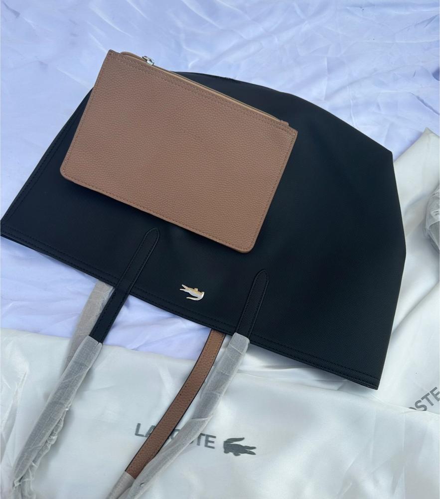 شنطة لاكوست دبل فيس lacoste