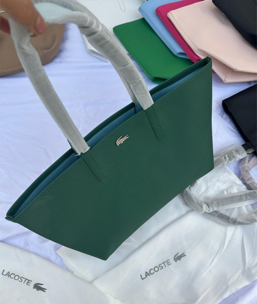 شنطة لاكوست دبل فيس lacoste