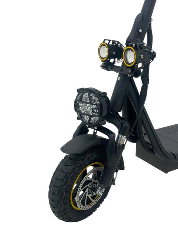 Scooter beast with basket, hybrid, latest version, with a powerful 1800-watt motor