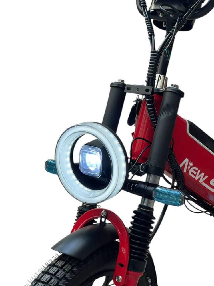 Russian electric bicycle with two batteries 60-volt 40,000 mAh size 20 inch