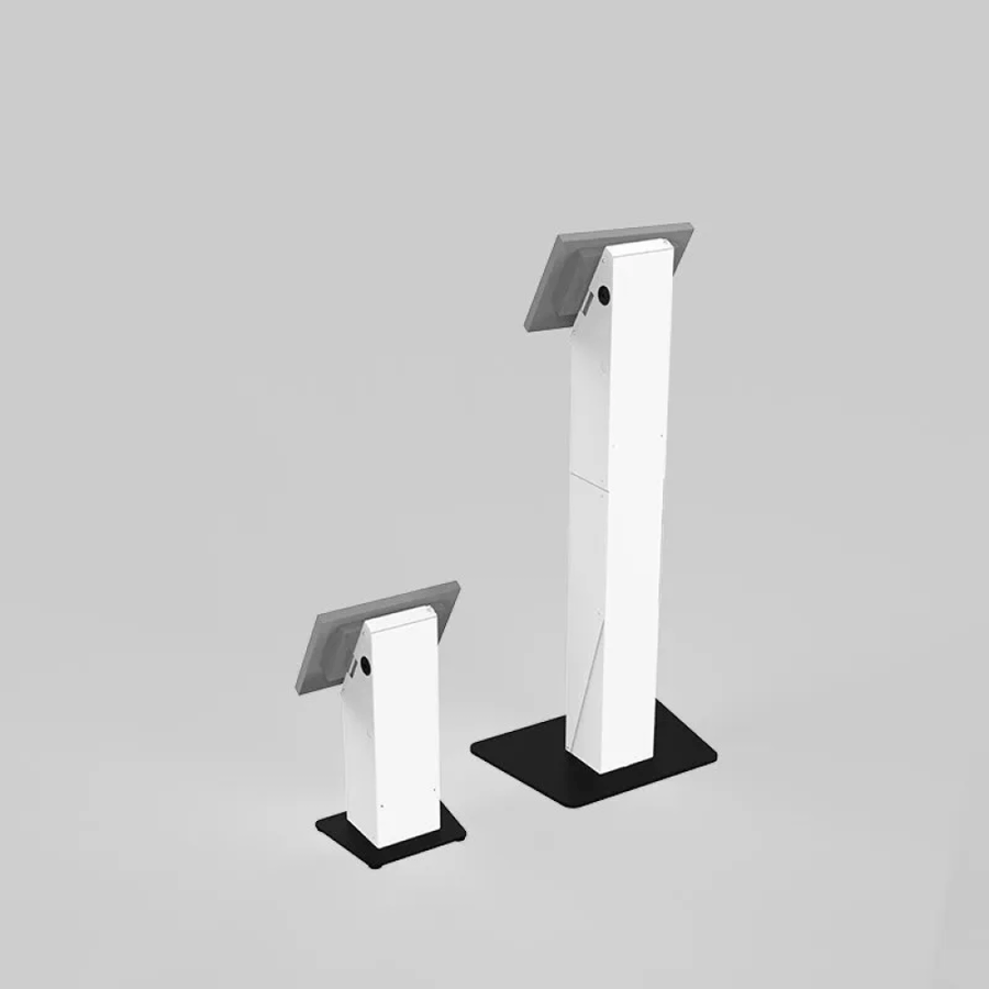 جهاز كشك الخدمة الذاتية التفاعلي Self-Service Kiosk (شاشة لمس 17 بوصة / إنتل Celeron J1900 / رام 4GB / سعة 256GB SSD / حامل معدني 1.5 متر) | دواي نت
