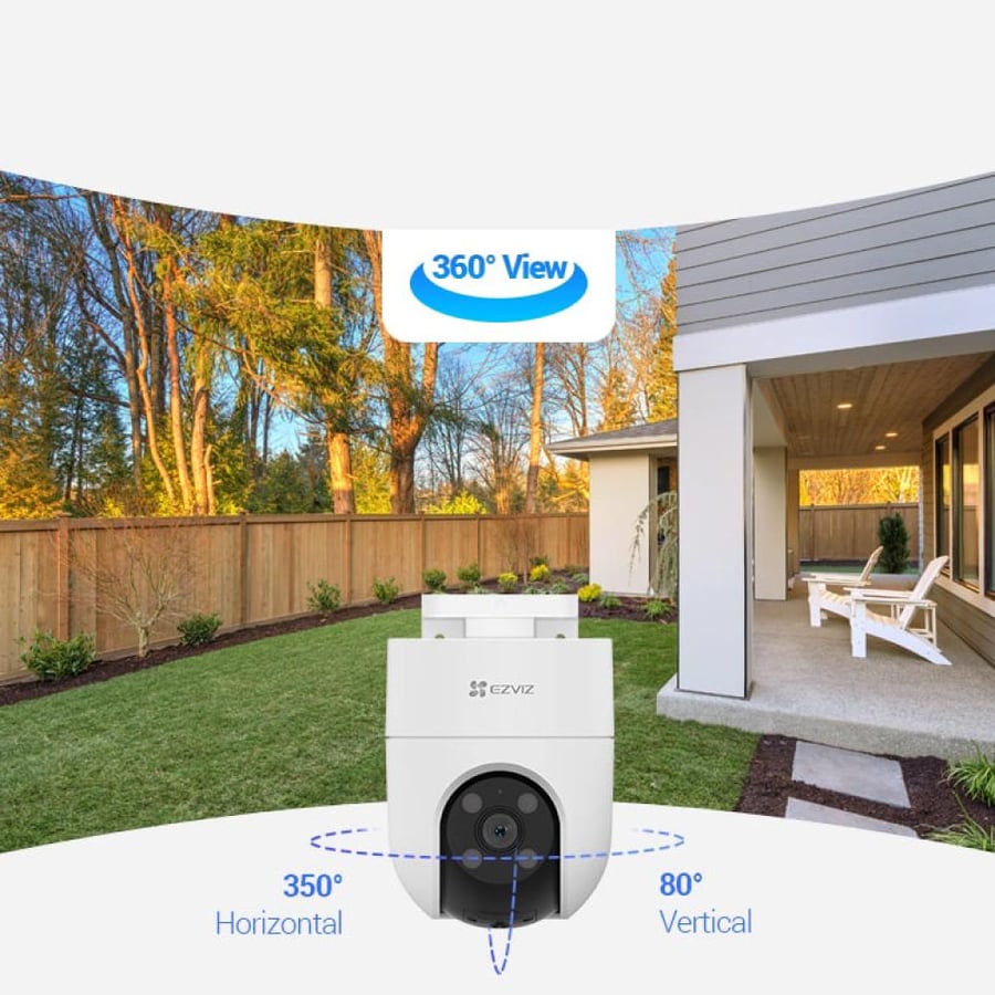 كاميرا مراقبة خارجية Pan Tilt 4G 3MP EZVIZ H8C CS-H8C