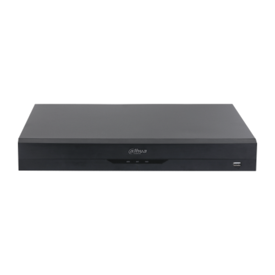 جهاز تسجيل داهوا 32 قناة XVR يدعم دقة 4K وهاردسك مزدوجXVR5232AN-4KL-I3