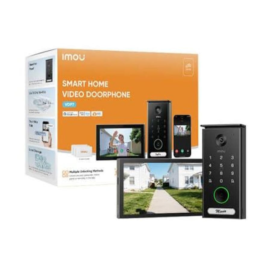 طقم إنتركم شبكي ذكي ايمو IMOU VDP7 PoE موديل V01-5M0A/VH1-7A0A بدقة 3K