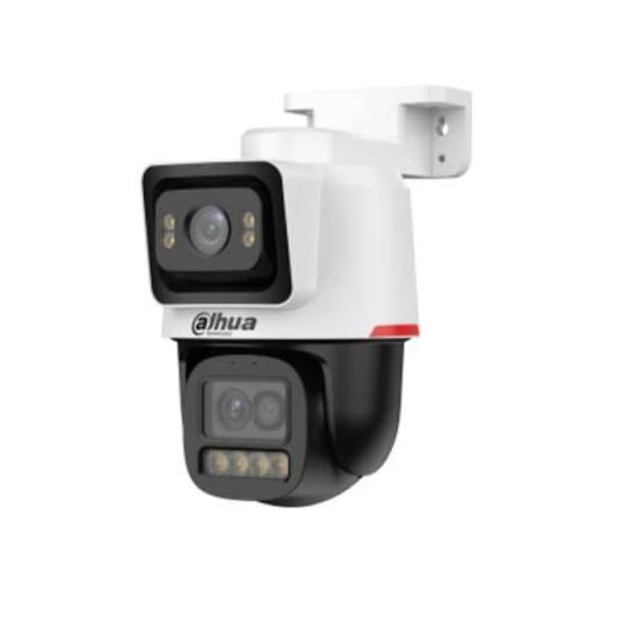 كاميرا مراقبة داهوا مزدوجة العدسة (4MP+2MP) مع ردع نشط (Dahua DH-IPC-PTS2449CP)