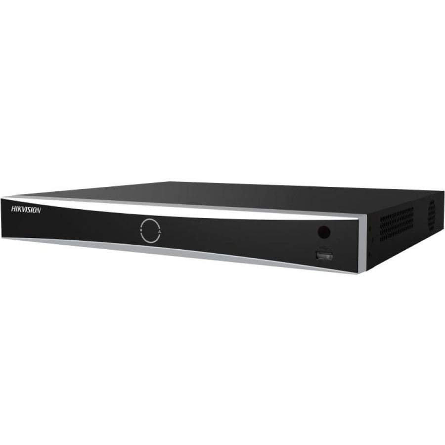 جهاز تسجيل NVR هيكفيجن 16 قناة 4K يدعم PoE وهاردسك مزدوج