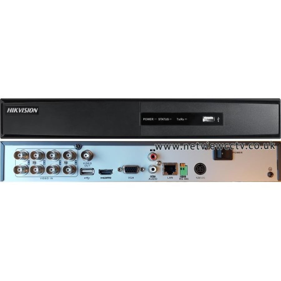 جهاز تسجيل هيكفيجن DVR بـ 8 قنوات 1080p Lite-7208HQHI-F1N