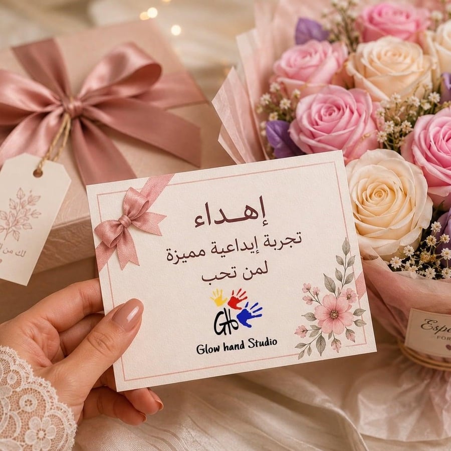اهداء ورشه صنع وتشكيل الصابون
