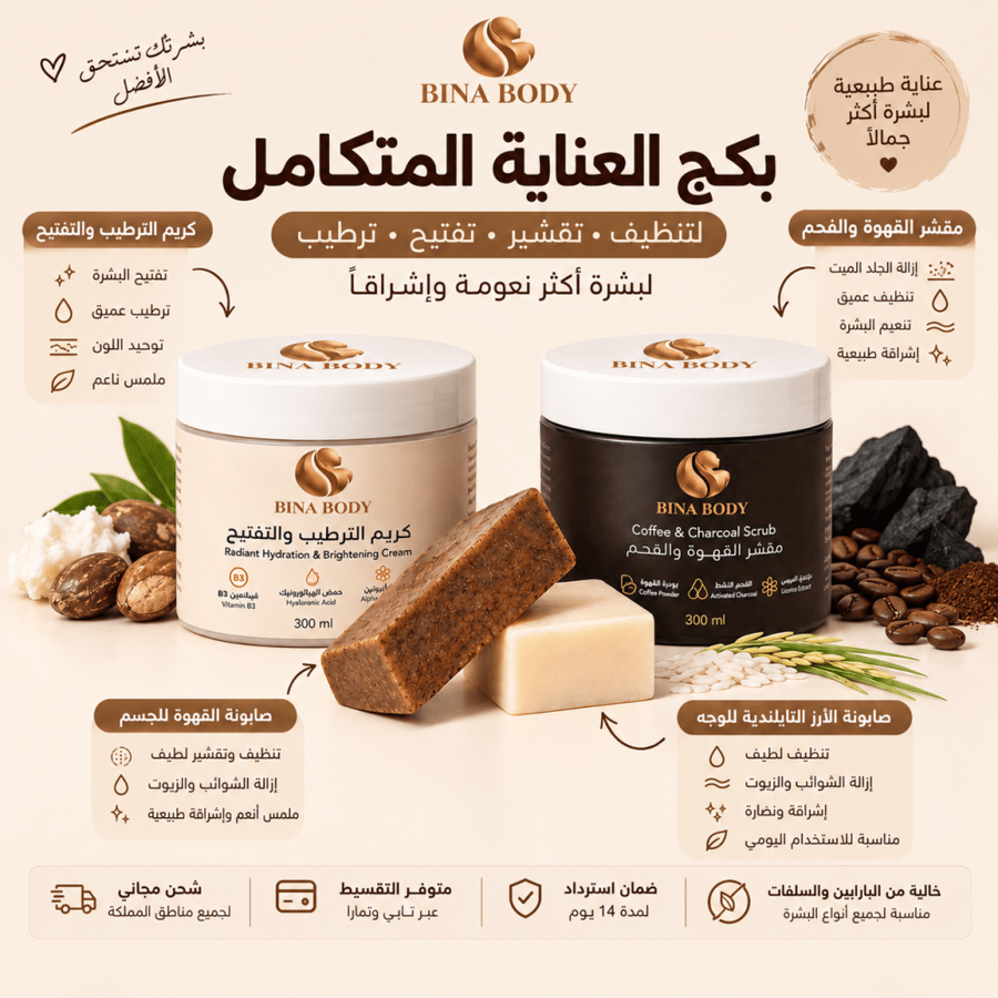 The developed exfoliation and brightening set