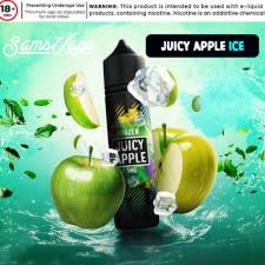 عصير تفاح بارد Juicy Apple Ice 3mg
