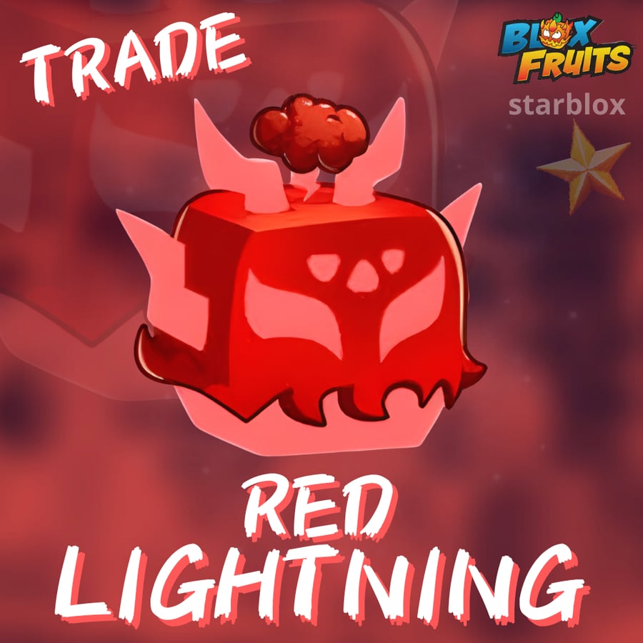 فاكهة البرق الاحمر تريد | Red Lightning Fruit Trade
