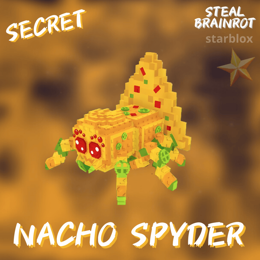 ناتشو سبايدر ماب السرقة | Nacho Spyder Steal a Brainrot