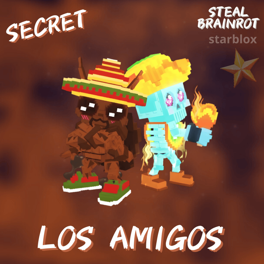 لوس أميغوس ماب السرقة | Los Amigos Steal a Brainrot