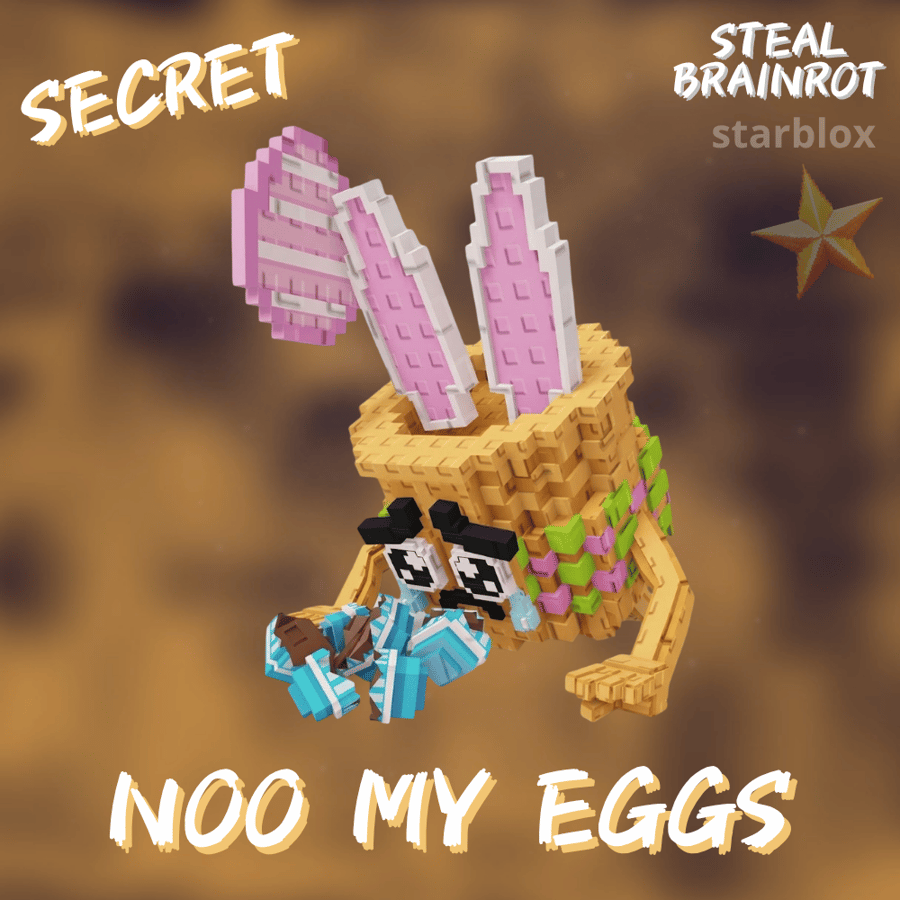 نو ماي ايق ماب السرقة | noo my Eggs Steal a Brainrot