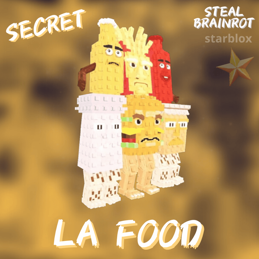 لا فود كومبيناسيون ماب السرقة | La Food Combinasion Steal a Brainrot