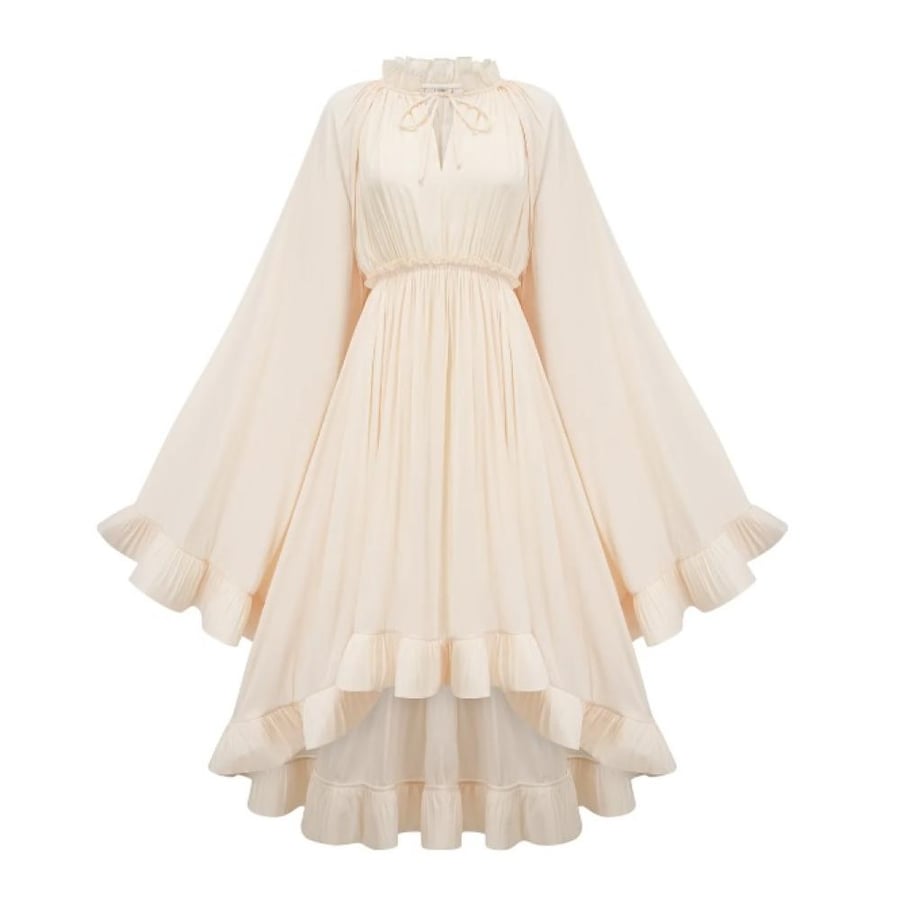 Ivory Whispers Dress | فستان إيفوري ويسبرز